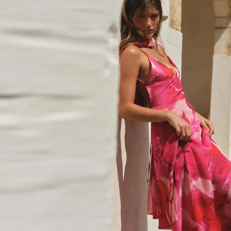 Pink dress