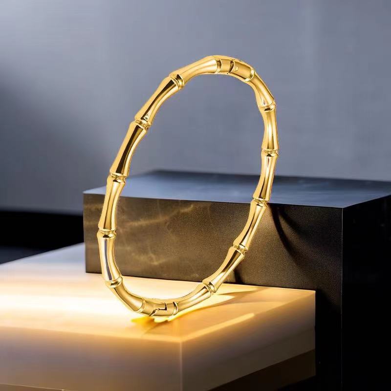 Women's Titanium Bracelet - Elegant Steel Jewelry