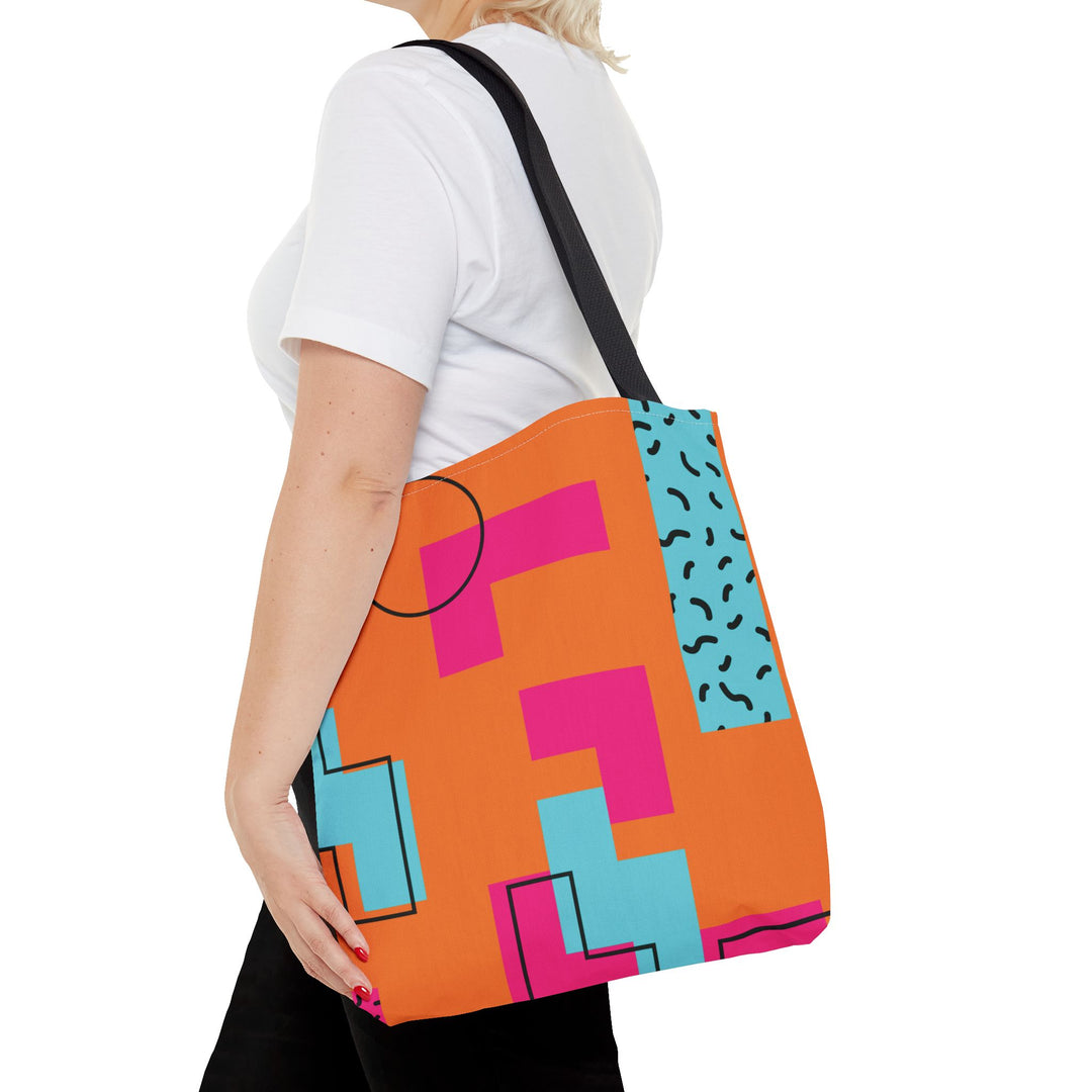 Vibrant Floral Tote Bag - Stylish, Eco-Friendly Carryall for Everyday Use