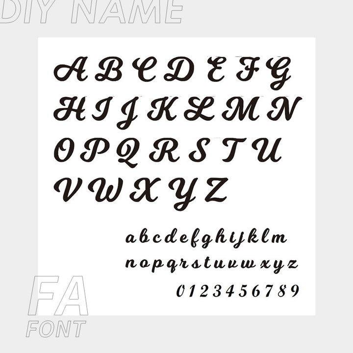 Custom Stainless Steel Name Necklace