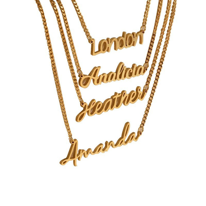 Custom Stainless Steel Name Necklace