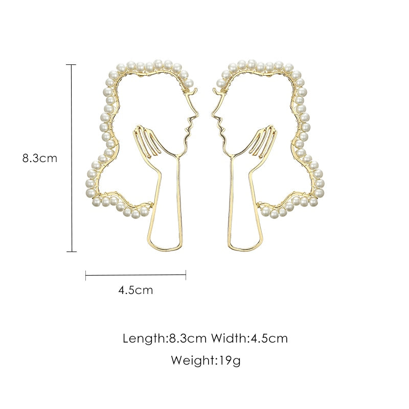 Pearl Beauty Avatar Earrings