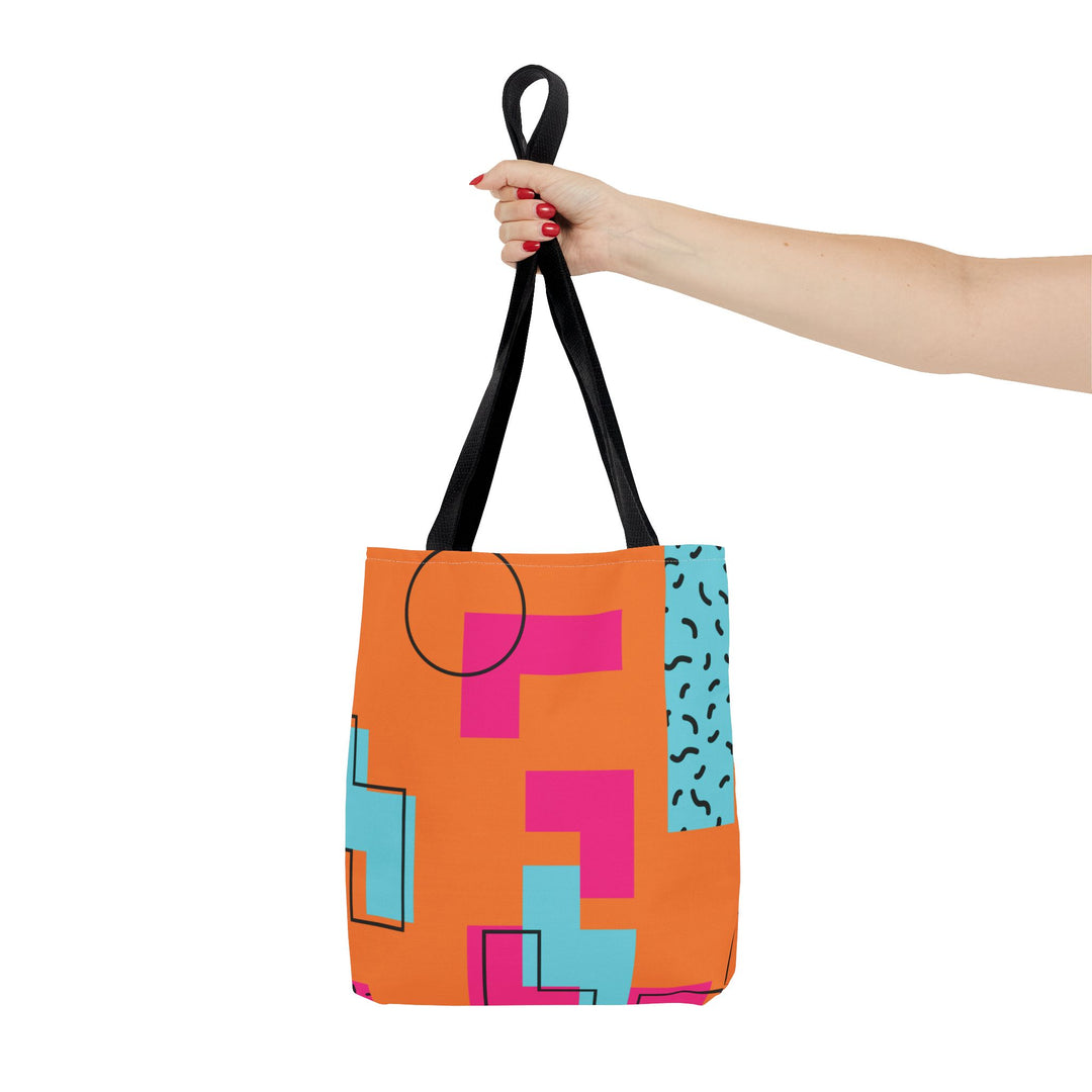 Vibrant Floral Tote Bag - Stylish, Eco-Friendly Carryall for Everyday Use