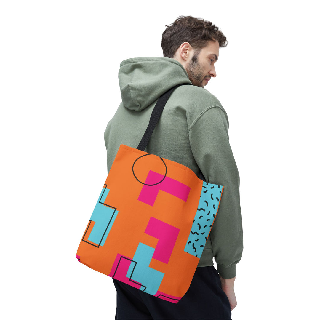 Vibrant Floral Tote Bag - Stylish, Eco-Friendly Carryall for Everyday Use