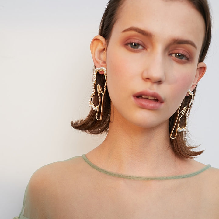 Pearl Beauty Avatar Earrings