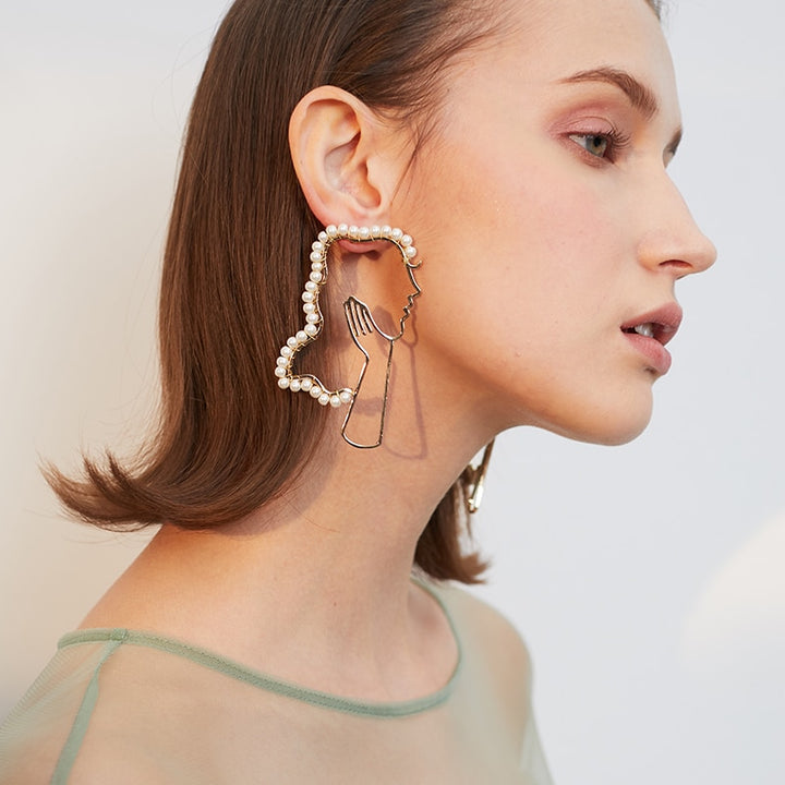 Pearl Beauty Avatar Earrings