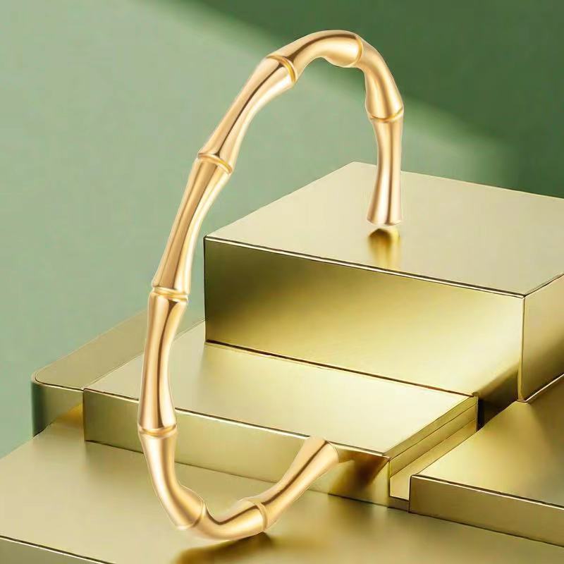 Women's Titanium Bracelet - Elegant Steel Jewelry
