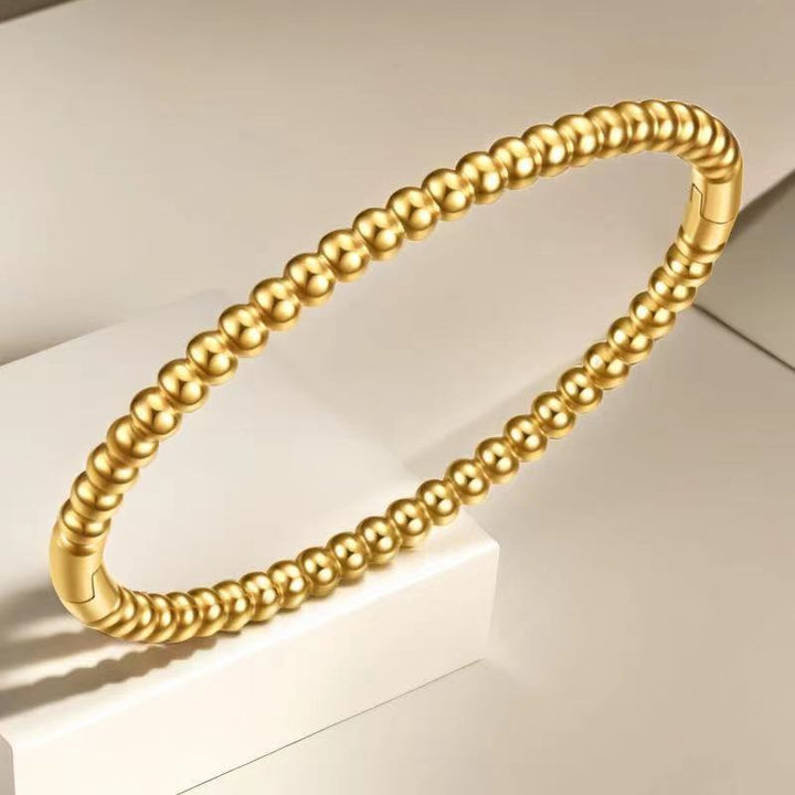 Women's Titanium Bracelet - Elegant Steel Jewelry