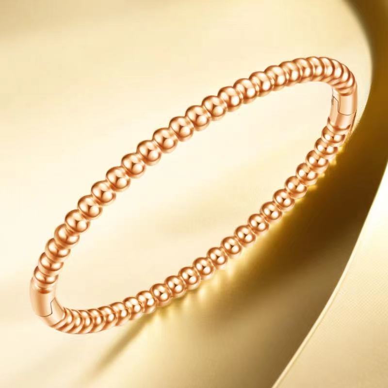 Women's Titanium Bracelet - Elegant Steel Jewelry