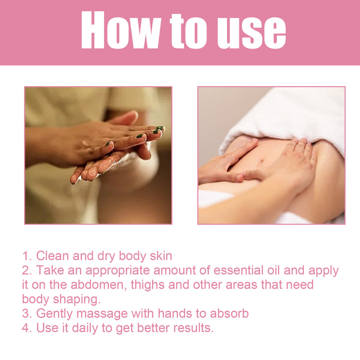 Body Shaping Essential Oil_How to use