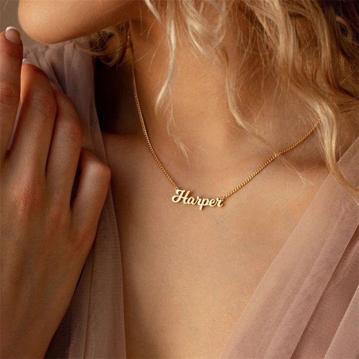 Custom Stainless Steel Name Necklace