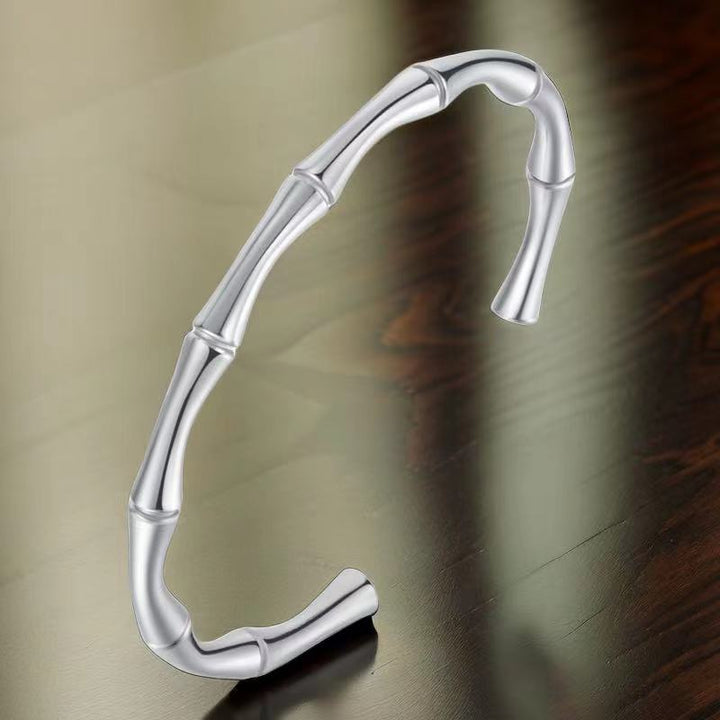 Women's Titanium Bracelet - Elegant Steel Jewelry