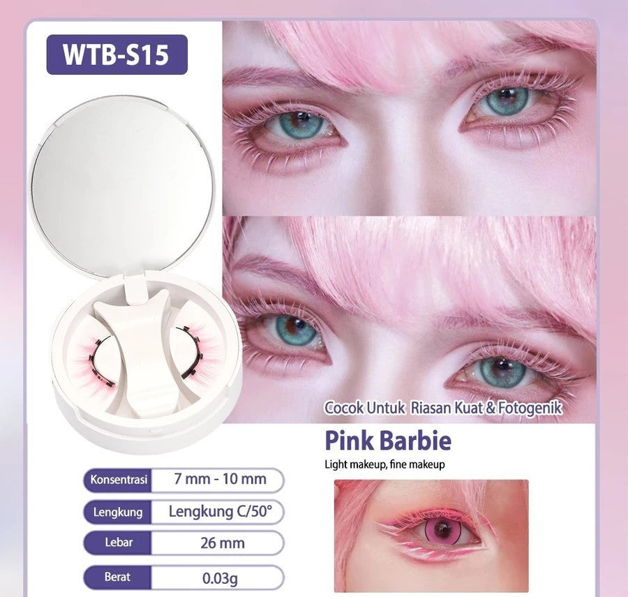 Natural Thick Portable Adhesive Free Eyelash Magnetic Suction Eyelash Style