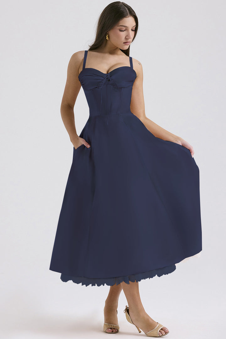 Floral Series French Summer Camisole Dress