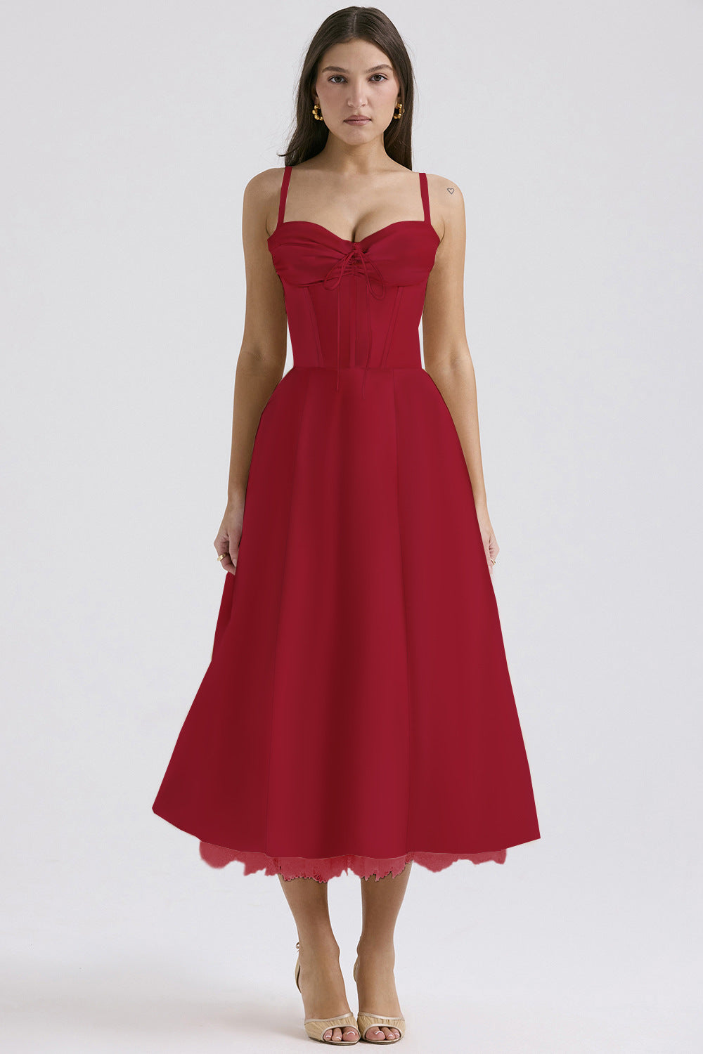 Floral Series French Summer Camisole Dress