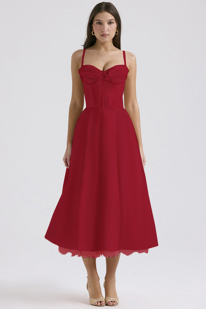 Floral Series French Summer Camisole Dress