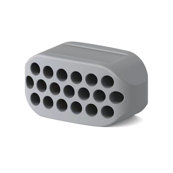 Gray Mini Jawline Exerciser on a white background