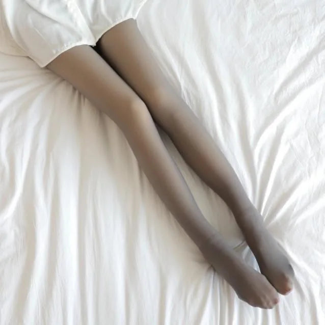 GlowSheer™ Fleece-Lined Tights ❄️✨
