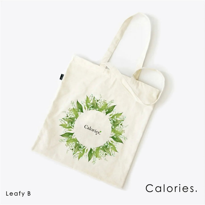 MINISO Tropical Green Plant Simple Canvas Bag Women Fashion green leaf casual large capacity shoulder bag Reusable shopping bag